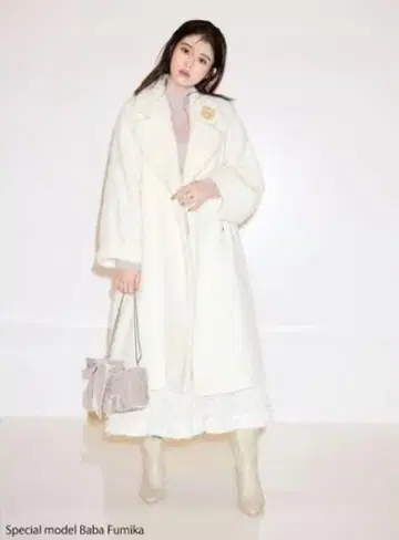 샤기 코쿤 코트 아이보리 0