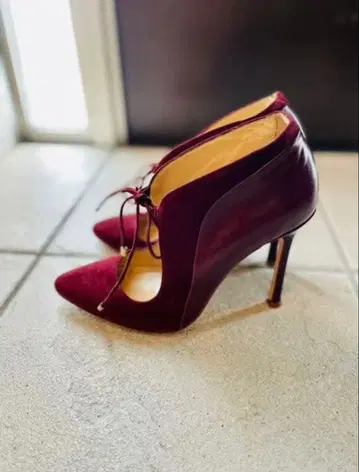 첼시 파리 스웨이드 펌프스