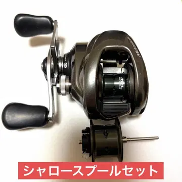 20 메타늄 베이트 낚시릴 6:1 로우 기어 유메야 샬로우 스풀 세트