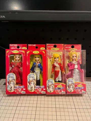 베르사이유의 장미 키링&스트랩 4개 세트