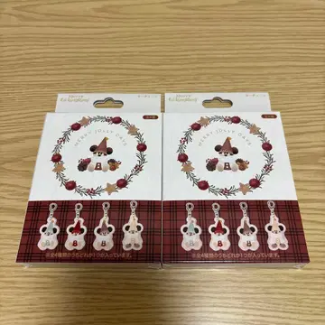 리루린린 사가라 키체인 스카이블루 브라운 2개 세트