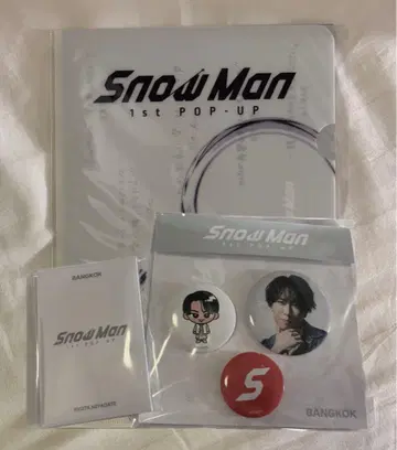Snow Man 1st POP-UP 태국 방콕 미니 포스터