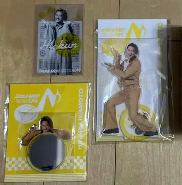 이와모토 테루 아크릴 스탠드 미러 스티커 클리어 스티커