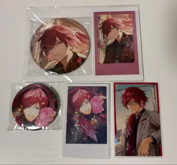 니지산지 로렌 생일 굿즈 캔뱃지 폴라로이드 보이스 비주얼 카드