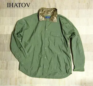 IHATOV 나일론 자켓 올리브 그린