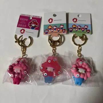 산리오 미야쿠미야쿠 입체 마스코트 키링 마이멜로디