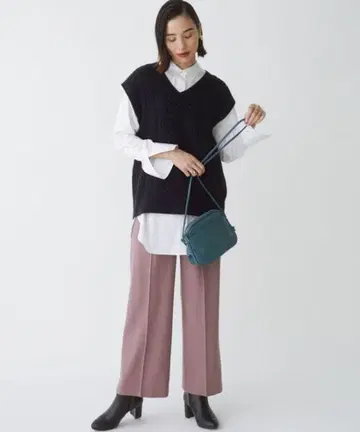 그린 라벨 릴랙싱 [ 새상품 ] 팬츠 핑크 36