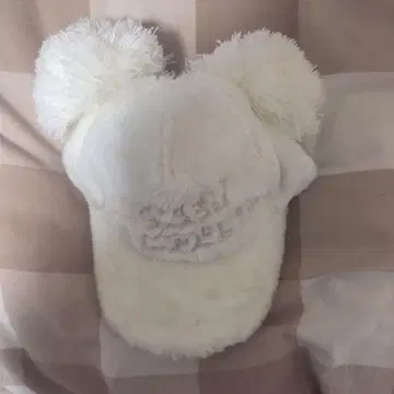 디즈니 캡 팬캡 화이트 모자