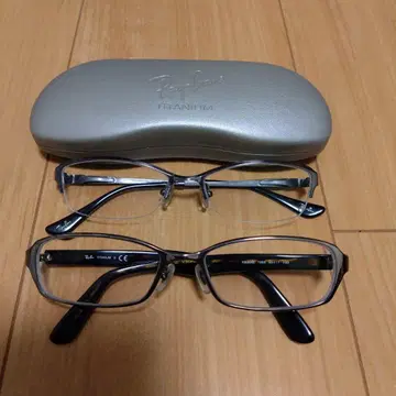 새상품급 2개 세트 Ray-Ban(레이밴) 안경 프레임