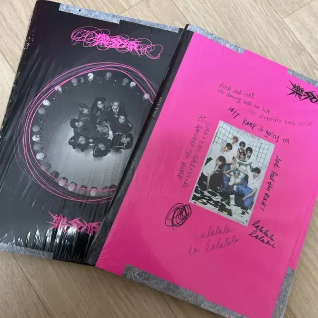 스트레이키즈 락 앨범 단순개봉 2개