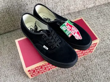 VANS Authentic Suede Black 반스 오센틱