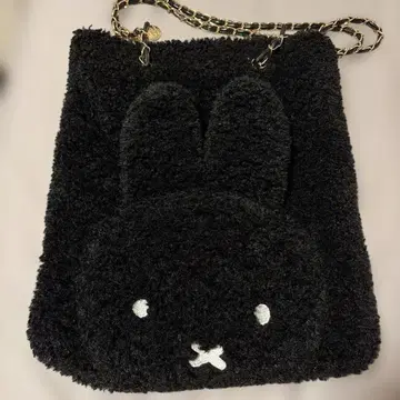 오페크 도트 클립 미피 토트백 블랙