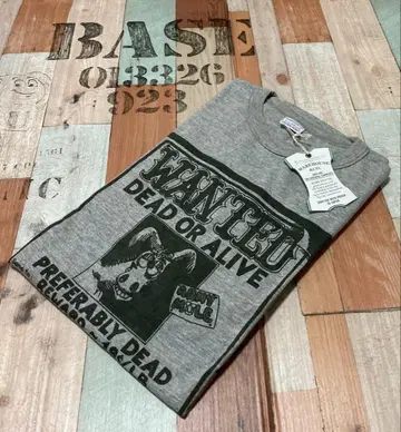 [ L ] 미사용품 웨어하우스 4096 wanted tee GRAY