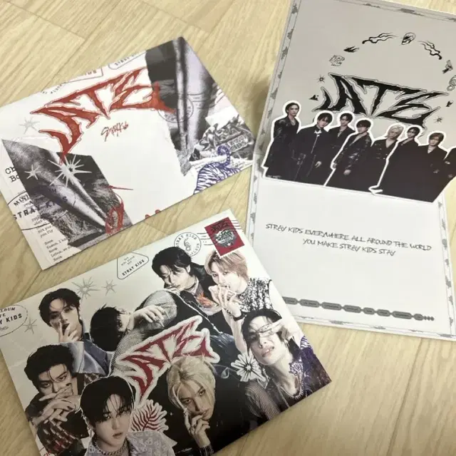 스트레이키즈 에이트 앨범 레터버전 + 엽서