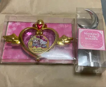 세일러문 헬로키티 컴팩트 거울 마스킹 테이프 홀더