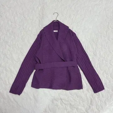 [OFF LESSON] 허리 리본 가디건(M) / 겉옷 포인트 컬러