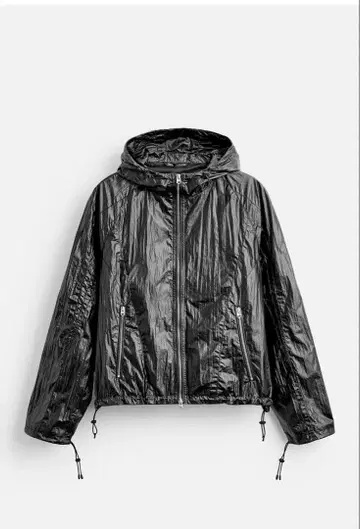 ZARA 샤이니 이펙트 테크니컬 자켓 인기 새상품 미사용 y2k