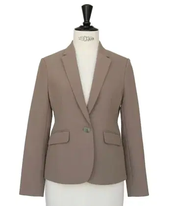 베이지 싱글 버튼 블레이저 M 사이즈