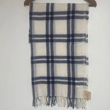 [ 택 포함 새상품 ] 무인양품 캐시미어 패턴 스톨 머플러