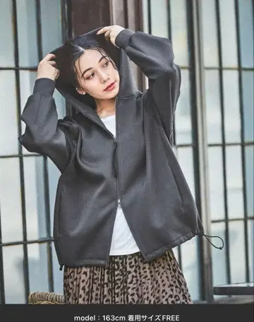 니코앤드 라이트 종이상자 zip 후드티