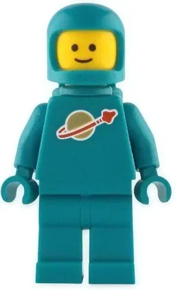 레고 21358에 포함된 미니 피규어 클래스 페 다크 터콰이즈 1개