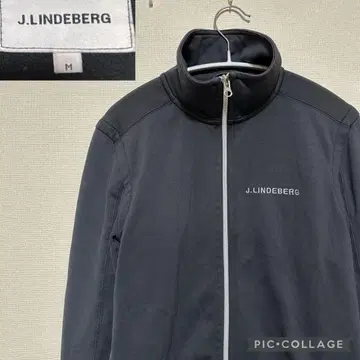J.LINDEBERG 제이 린드버그 하이넥 트랙 자켓 M 블랙
