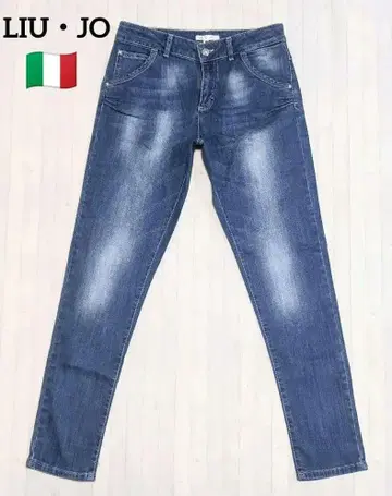LIU JO 보이프렌드 데님 스키니 팬츠 16Y W37cm