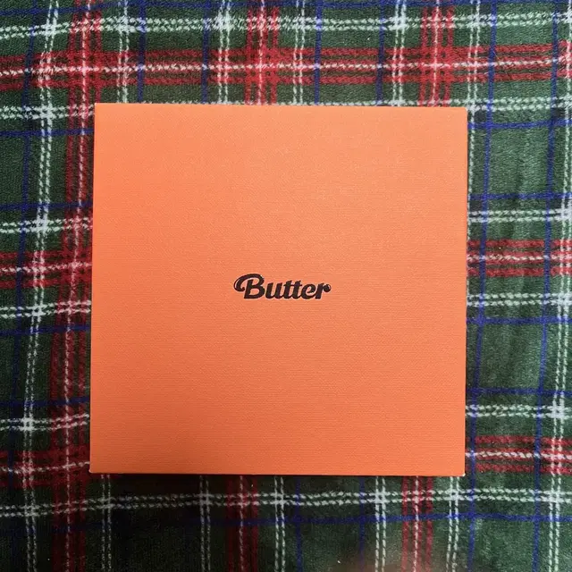 방탄소년단 BTS Butter 앨범 오렌지