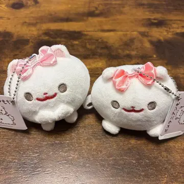 포메라니안 모찌 최애 컬러 리본 마스코트