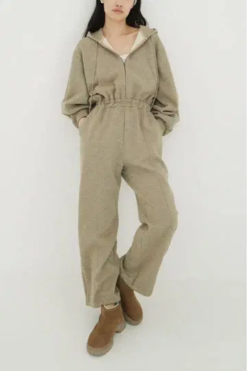 CLANE HOODED SWEAT ALL IN ONE