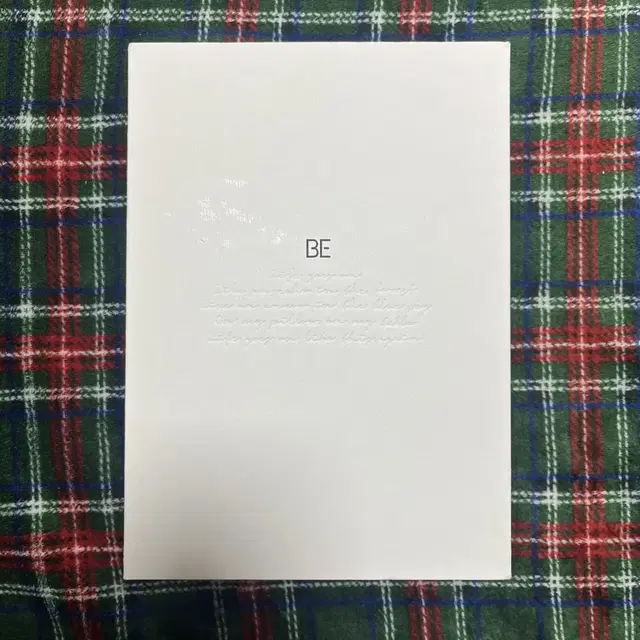 방탄소년단 BE 앨범 화이트 버전
