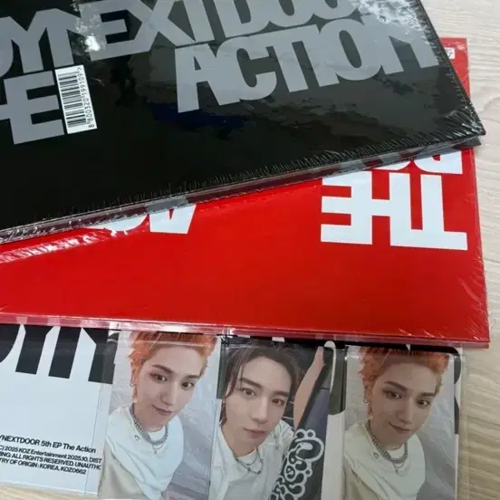 보이넥스트도어 디액션 일반반 미개봉 앨범 + 럭드 포카