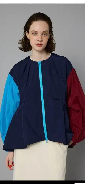 HeRIN.CYE Nylon tuck blouson