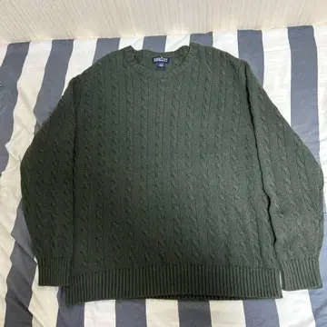90s LANDSEND 드리프터 스웨터 케이블 니트