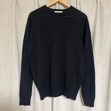 TOMORROWLAND 린넨 크루넥 니트 블랙