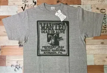 [ XL ] 미사용품 웨어하우스 4096 wanted tee GRAY