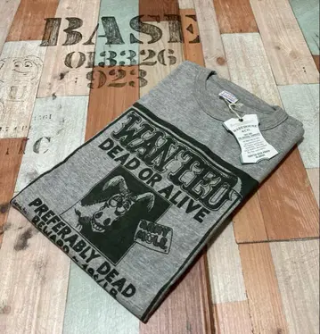 [ XL ] 미사용품 웨어하우스 4096 wanted tee GRAY