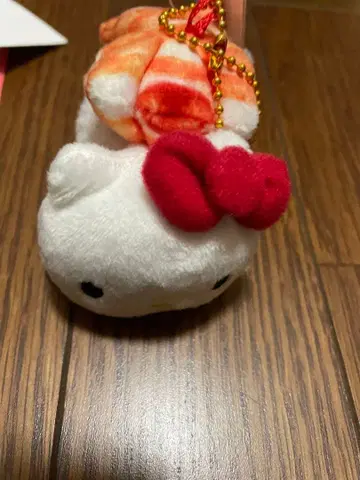 새우초밥 키티 봉제 인형 키체인