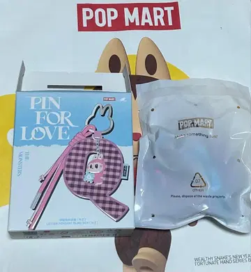 [ 미개봉 ] POP MART/러브브 PIN FOR LOVE 펜던트