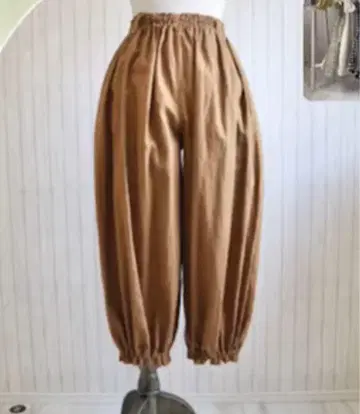 핸드메이드 작가 ellie 드로워즈 팬츠