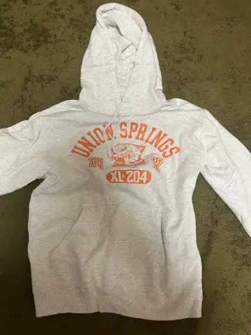 UNION SPRINGS XL 204 그레이 후드티