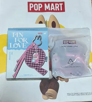 [ 미개봉 ] POPMART/러브브 PIN FOR LOVE 펜던트