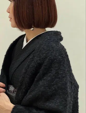 원단 생산 종료로 인한 재고 소량, 기모노 겉옷 모몽가 마가렛