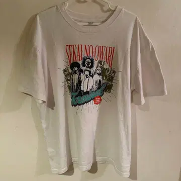 SEKAI NO OWARI 굿즈 T셔츠