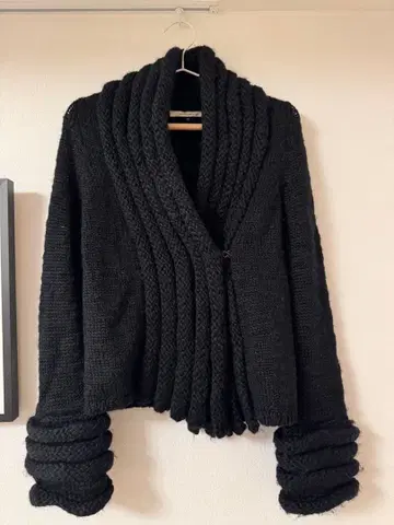 ENCHANTEMENT? 블랙 가디건 38
