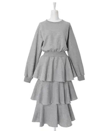 Narcissus 칸칸 맨투맨 원피스