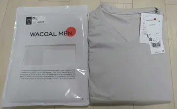 와코루멘 이너 긴팔 그레이 남성용 일본제 M 사이즈