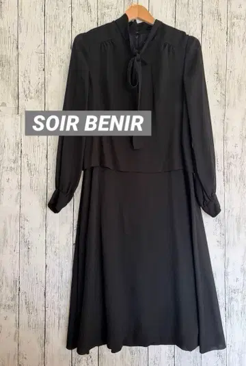 SOIR BENIR 도쿄 소와르 블랙 포멀 원피스 13 예복