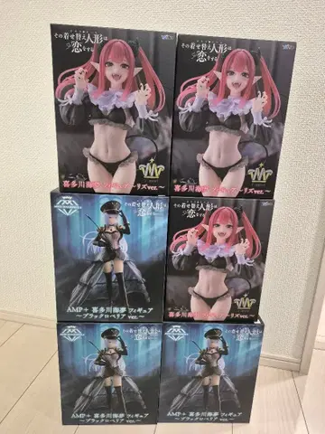 키타가와 마린 피규어 세트 리즈ver. & 블랙 로베리아 ver.