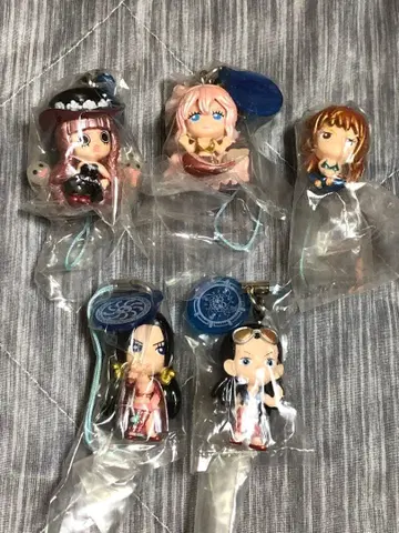 원피스 피규어 스트랩 메탈릭